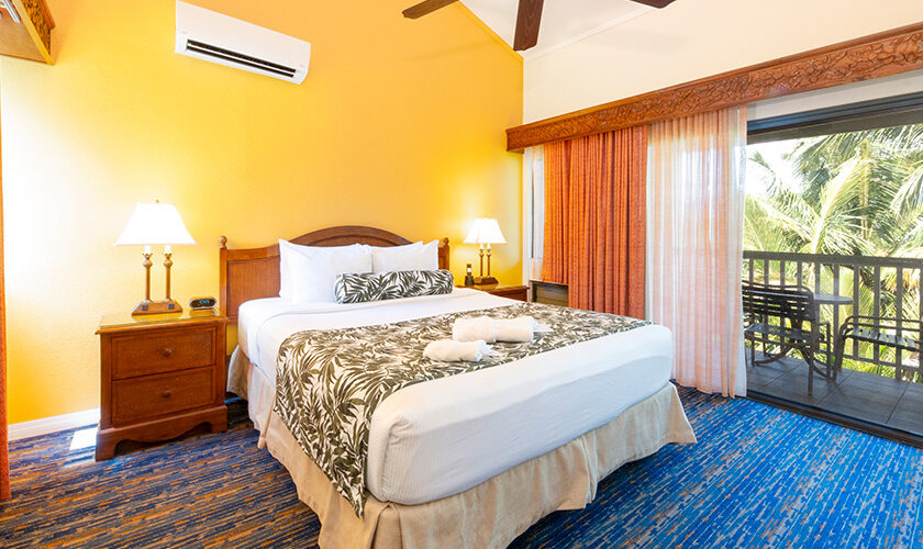 Makai Club Resort bedroom interior