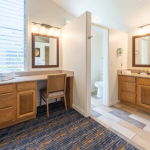 Makai Club Resort two bedroom guest bathroom interior