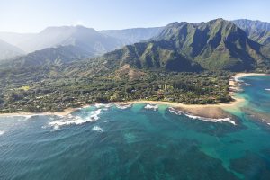 coastline of Kauai