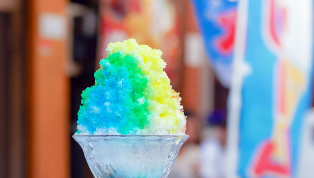 Colorful Shaved Ice